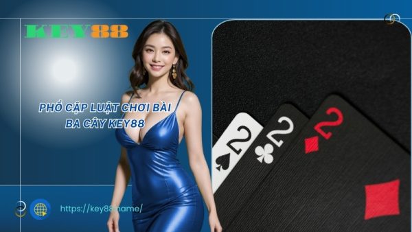 Phổ cập luật chơi bài ba cây KEY88